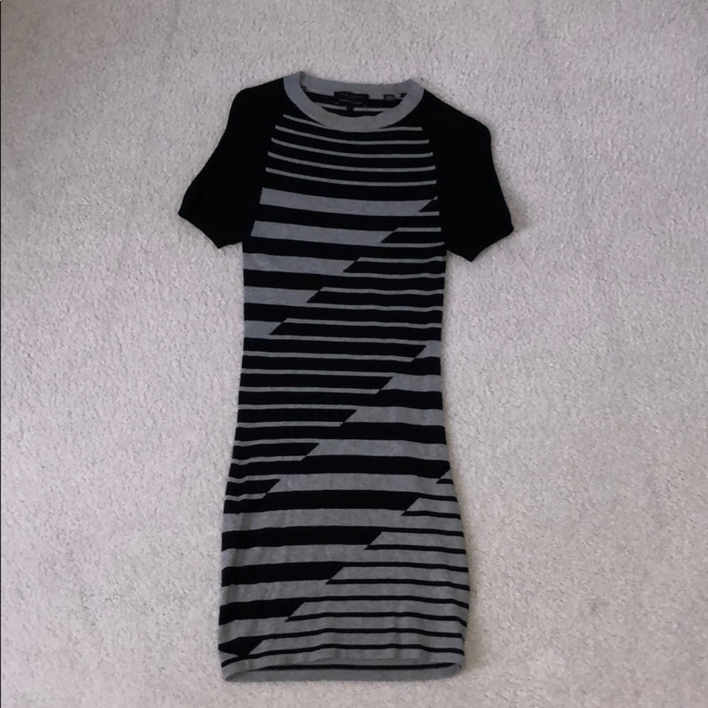Ted Baker Knit stripped dress